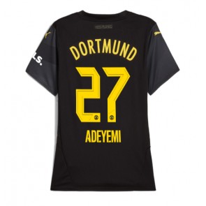 Borussia Dortmund Karim Adeyemi #27 Dámské Venkovní Dres 2024-25 Krátký Rukáv
